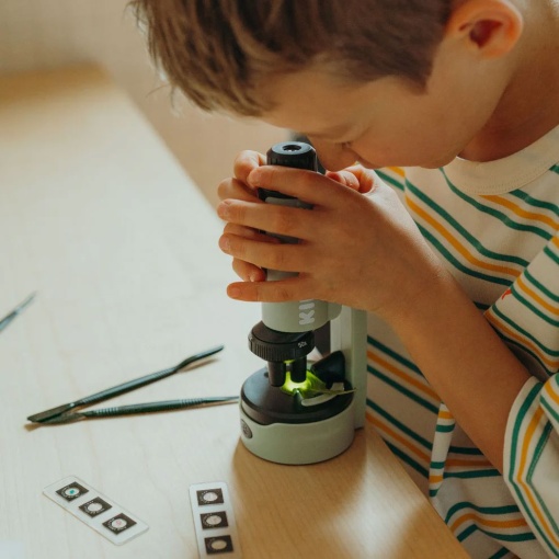 Microscópio Kidy verde KIDYWOLF
