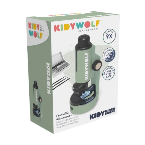 Microscópio Kidy verde KIDYWOLF