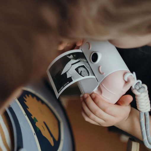 Máquina fotográfica com impressão Kidyprint rosa KIDYWOLF