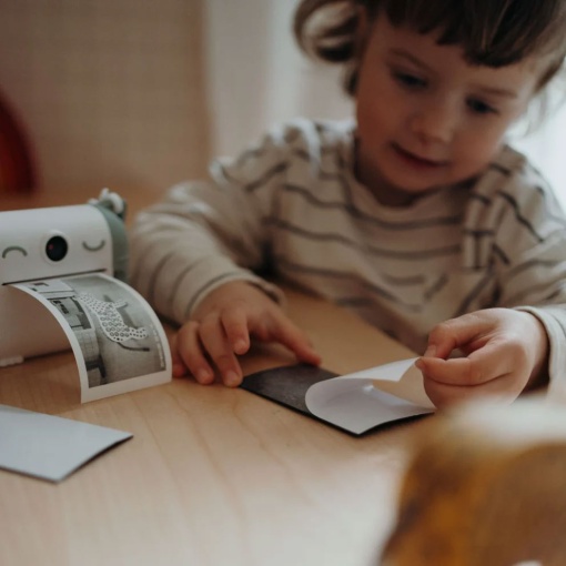 Máquina fotográfica com impressão Kidyprint verde KIDYWOLF