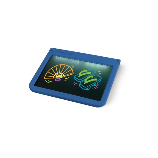 Quadro luminoso para pintar KIDYWOLF KIDYDRAW PRO azul