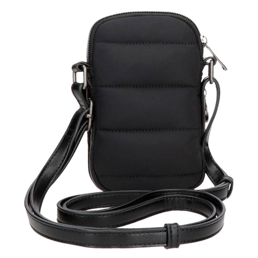 Bolsa de telemóvel PEPE JEANS Aura preta 7,5x11x2,5cm