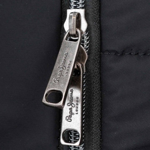Bolsa de telemóvel PEPE JEANS Aura preta 7,5x11x2,5cm