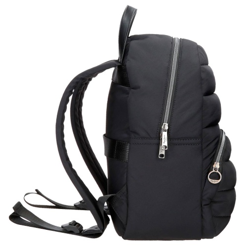 Mochila PEPE JEANS Aura preta 28x36x14cm