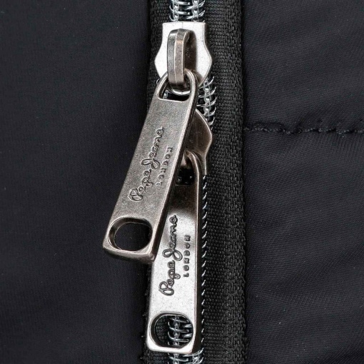 Mochila PEPE JEANS Aura preta 28x36x14cm