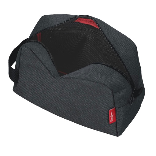 Necessaire PEPE JEANS Whitton preto 25x15x12cm