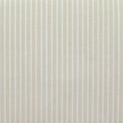 Tecido riscas bege/cru 1x1,50m