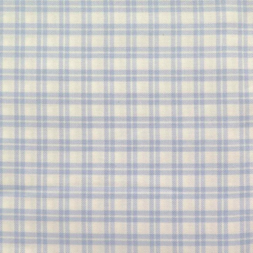 Tecido xadrez cru/azul 1x1,50m