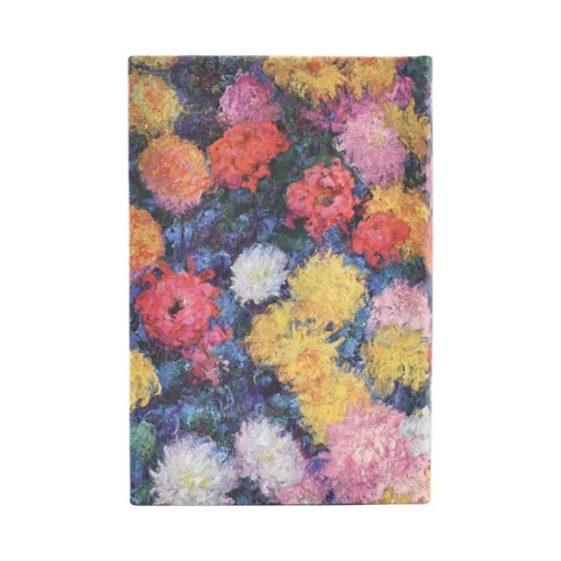 Agenda semanal A6 2026 PAPERBLANKS Mini Monet's Chrysanthemums