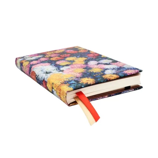 Agenda semanal A6 2026 PAPERBLANKS Mini Monet's Chrysanthemums