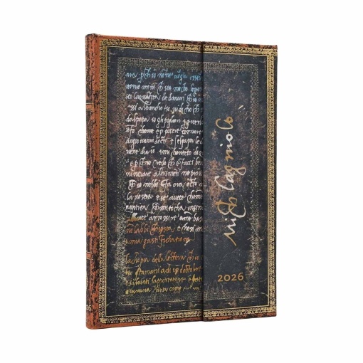 Agenda semanal 130x180mm 2026 PAPERBLANKS Midi Michelangelo, Handwriting