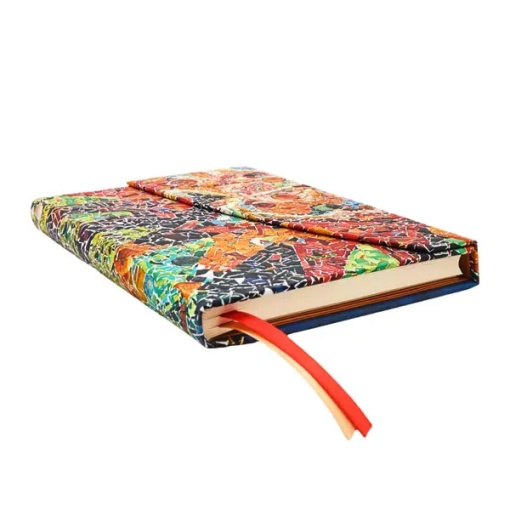 Agenda semanal 130x180mm 2026 PAPERBLANKS Midi Gaudi's Sun