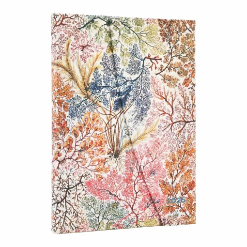 Agenda semanal 130x180mm 2026 PAPERBLANKS Midi Anemone