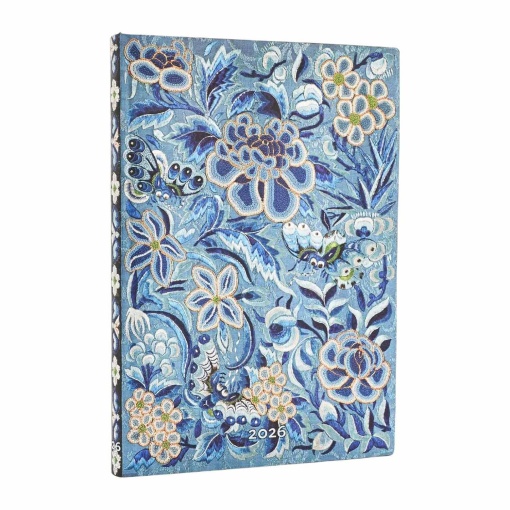 Agenda semanal 125x175mm 2026 PAPERBLANKS Midi Blue Willow