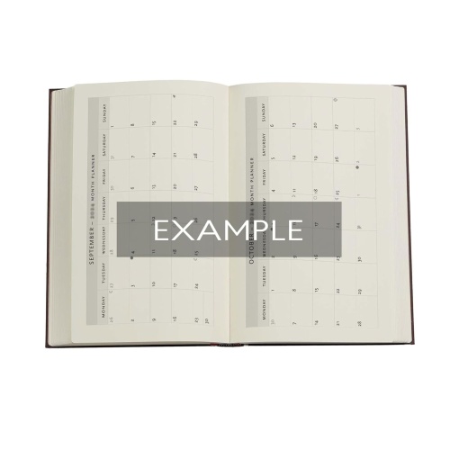 Agenda semanal 125x175mm 2026 PAPERBLANKS Midi Blue Willow