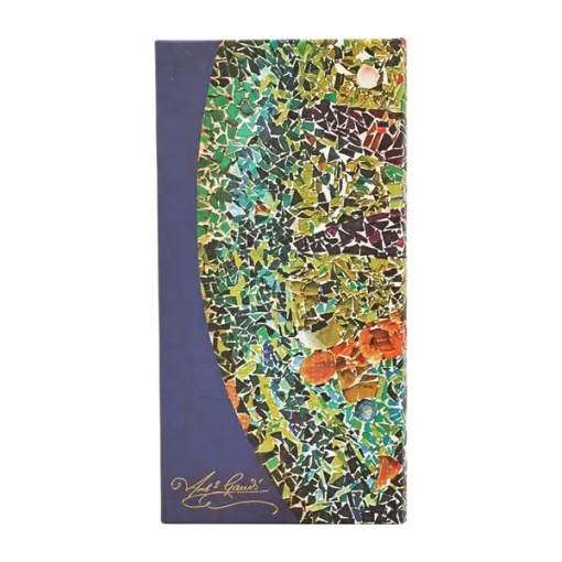 Agenda semanal 95x180mm 2026 PAPERBLANKS Slim Gaudi's Sun