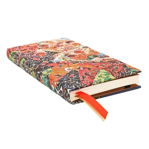 Agenda semanal 95x180mm 2026 PAPERBLANKS Slim Gaudi's Sun