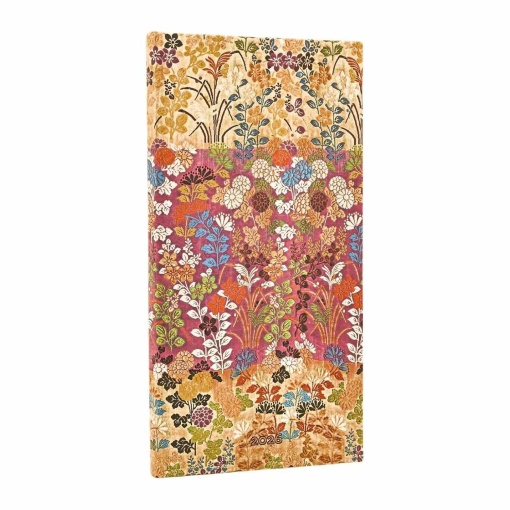 Agenda semanal 95x180mm 2026 PAPERBLANKS Slim Kara-Ori Pink