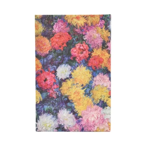 Agenda semanal A5 2026 PAPERBLANKS Maxi Monet's Chrysanthemums