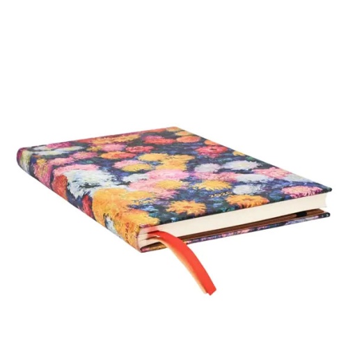 Agenda semanal A5 2026 PAPERBLANKS Maxi Monet's Chrysanthemums
