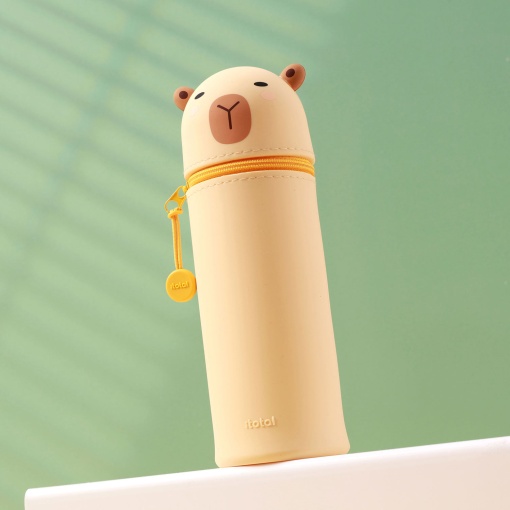 Estojo escolar de silicone iTotal capivara