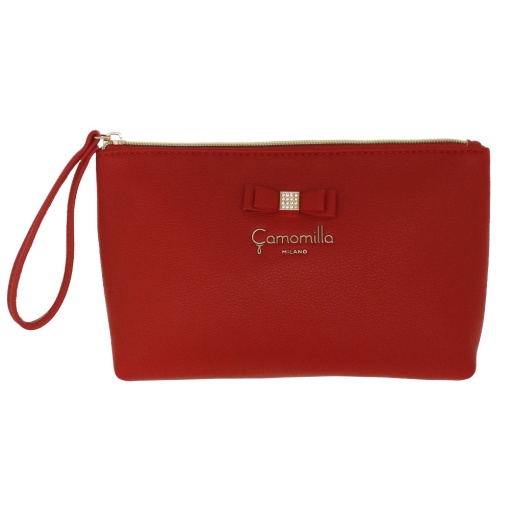 BOLSA CAMOMILLA CAMILLE VERMELHA 14X25X8CM 19861