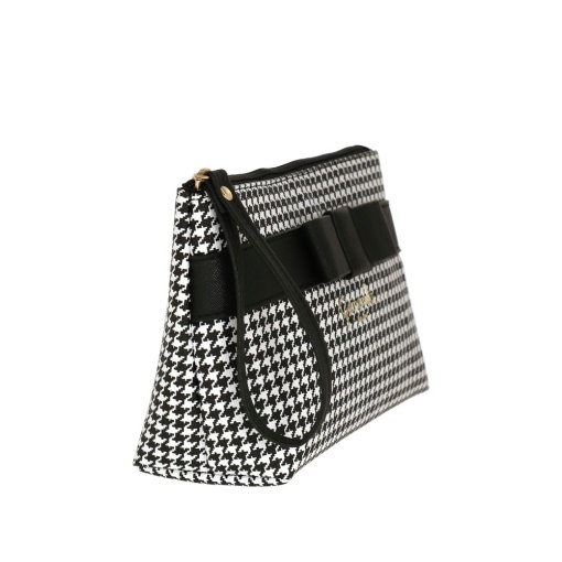 BOLSA CAMOMILLA POULETTE PRETO/BRANCO 14X25X8CM 18999