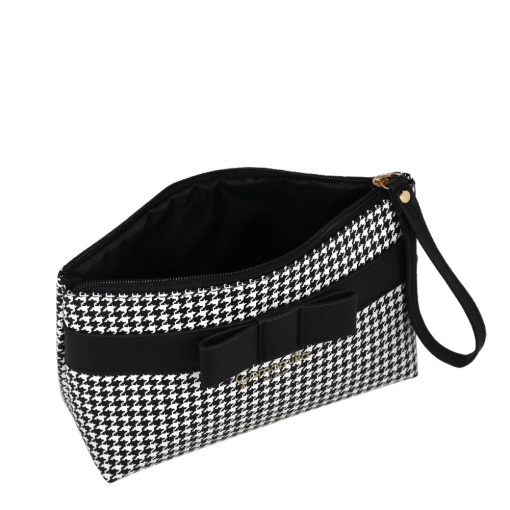 BOLSA CAMOMILLA POULETTE PRETO/BRANCO 14X25X8CM 18999