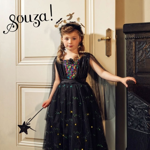 VESTIDO AGATHA COM LEDS 8-10 ANOS 128-140CM SOUZA SZ.101157