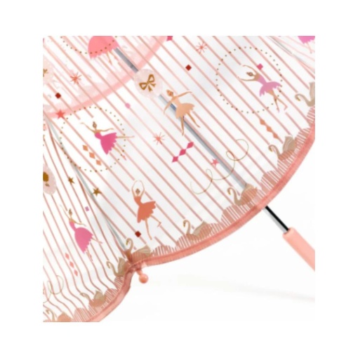 Guarda-chuva manual DJECO 70cm Bailarina