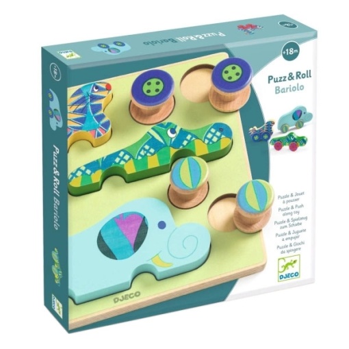 Puzzle DJECO Puzz & Roll Bariolo
