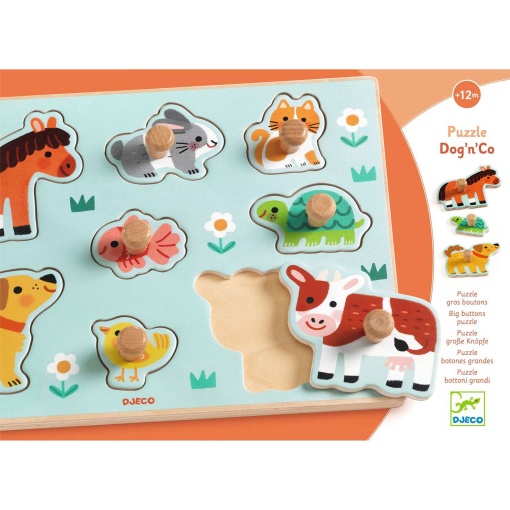 Puzzle DJECO Dog n Co