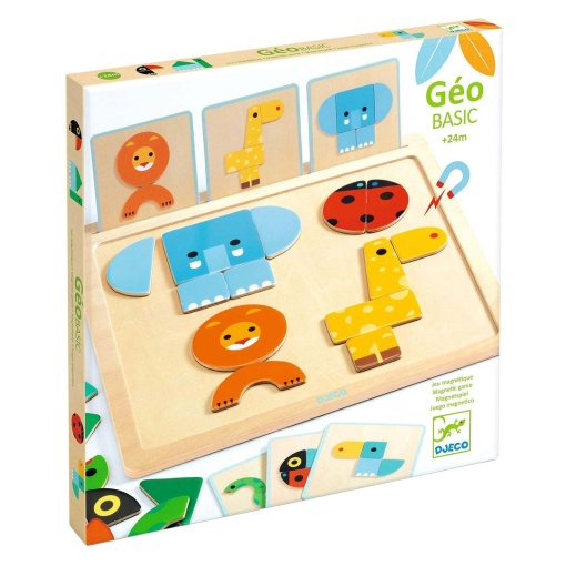 Puzzle magnético Geobasic DJECO