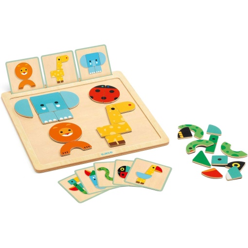 Puzzle magnético Geobasic DJECO