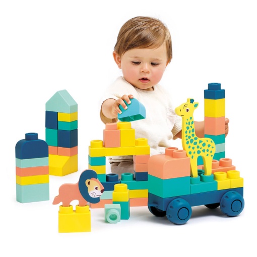 Briqui - veículo com blocos de construção LUDI