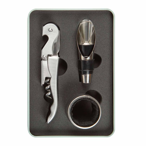 Conjunto de vinho 4 peças KIKKERLAND