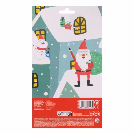 Autocolantes APLI Kids Pai Natal - 1 folha