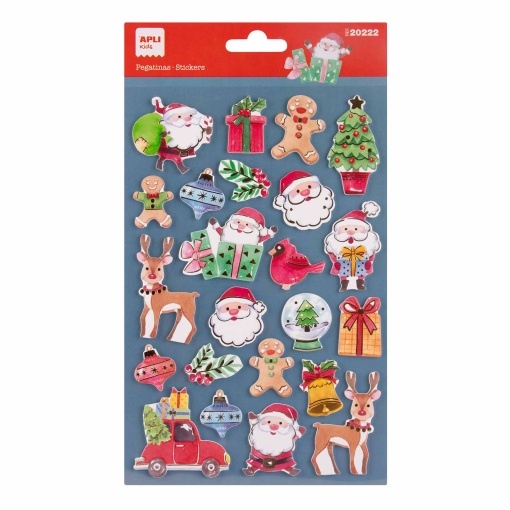 Autocolantes APLI Kids Natal - 1 folha