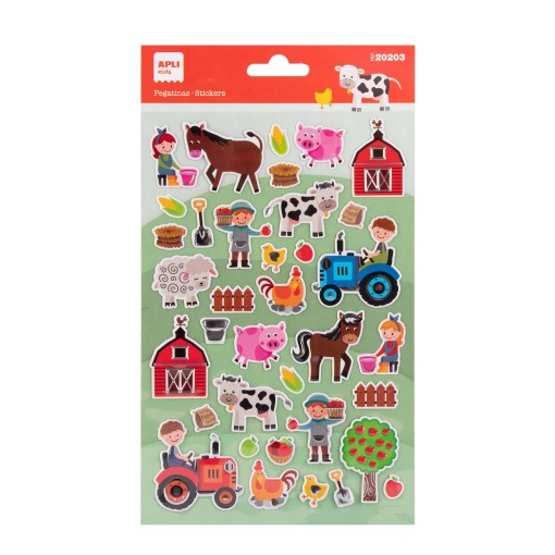 Autocolantes APLI Kids a quinta - 1 folha