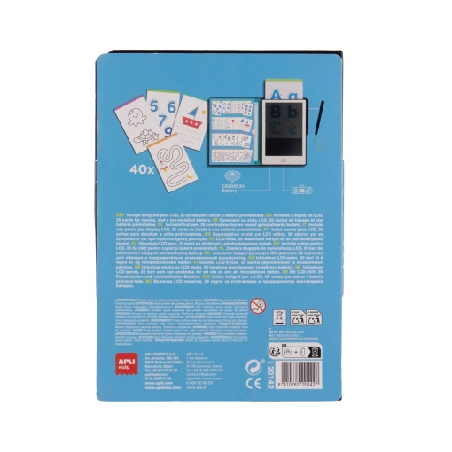 Quadro LCD com modelos para pintar APLI Kids