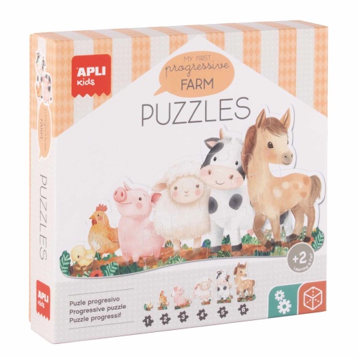 Puzzle APLI Kids 1-2-3-4-5 peças quinta