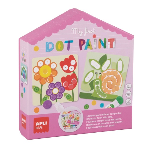 My First - pintura com pontos APLI Kids