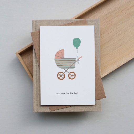 Postal KARTOTEK Pram "Your very first big day"