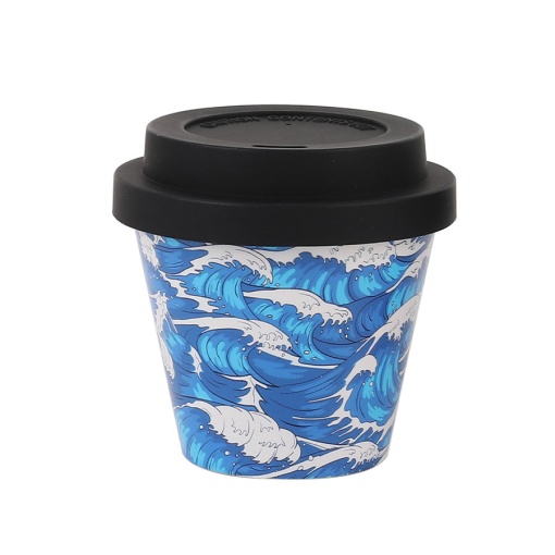 Copo em RPET iDrink 90ml Wave