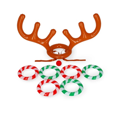 Jogo de lançamento de argolas insuflável oh my deer LEGAMI It's Christmas Time