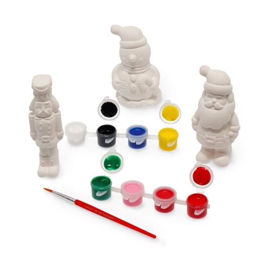 Kit para pintar figuras de Natal LEGAMI It's Christmas Time