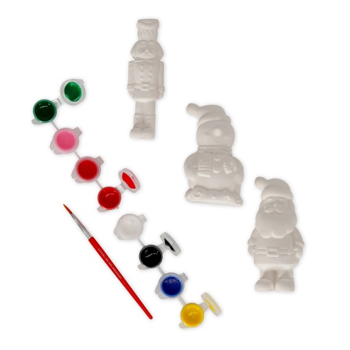 Kit para pintar figuras de Natal LEGAMI It's Christmas Time