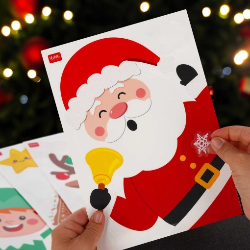 Autocolantes eletrostáticos para janela (35cm) LEGAMI It's Christmas Time