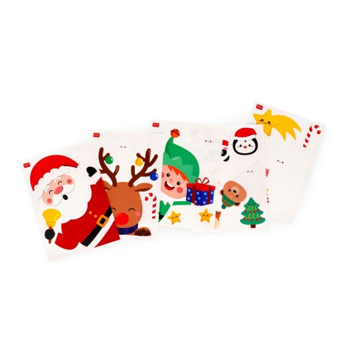 Autocolantes eletrostáticos para janela (35cm) LEGAMI It's Christmas Time