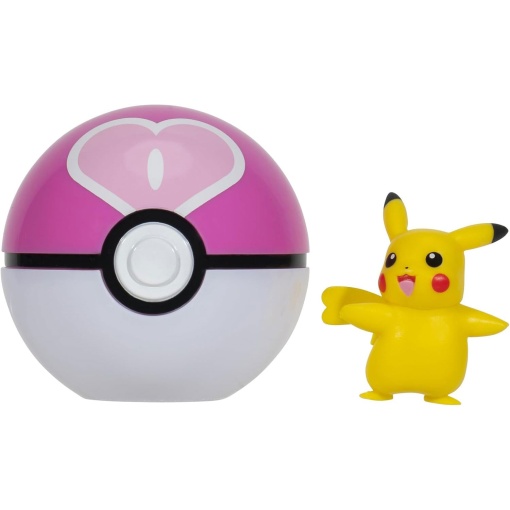 Pokémon Clip n'Go - Pikachu + bola de amor